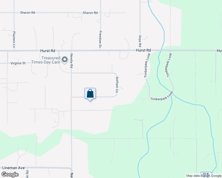 map of restaurants, bars, coffee shops, grocery stores, and more near 3481 Durham Circle in North Pole