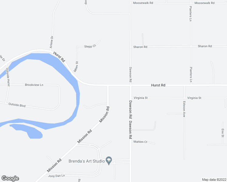 map of restaurants, bars, coffee shops, grocery stores, and more near 2354 Mission Road in North Pole