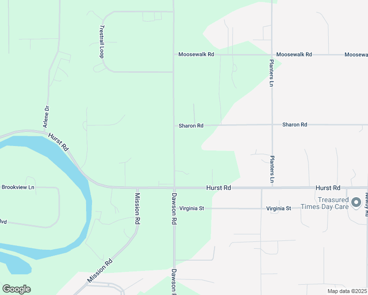 map of restaurants, bars, coffee shops, grocery stores, and more near 2310 Dawson Road in North Pole