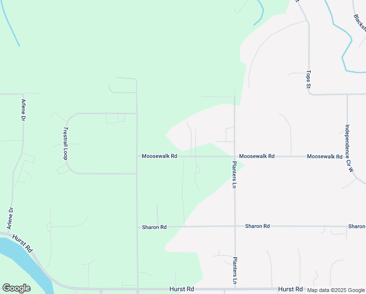 map of restaurants, bars, coffee shops, grocery stores, and more near 3336 Moosewalk Road in North Pole