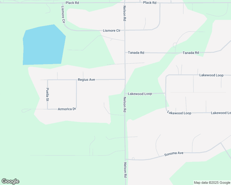 map of restaurants, bars, coffee shops, grocery stores, and more near 3775 Regius Avenue in North Pole