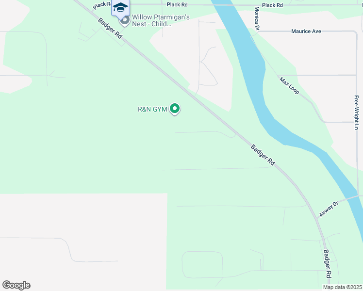 map of restaurants, bars, coffee shops, grocery stores, and more near 2815 Beulah Court in North Pole