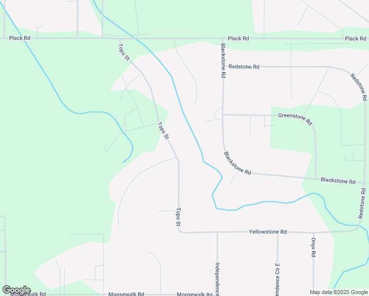 map of restaurants, bars, coffee shops, grocery stores, and more near 2100 Tops Street in North Pole