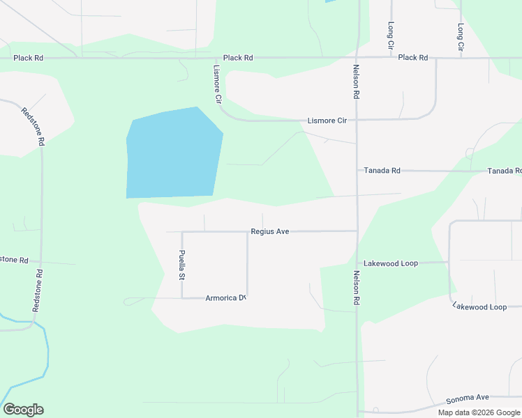 map of restaurants, bars, coffee shops, grocery stores, and more near 3730 Regius Avenue in North Pole