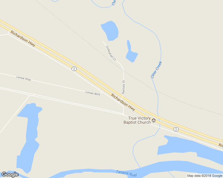 map of restaurants, bars, coffee shops, grocery stores, and more near 2172 Alaska 2 in North Pole