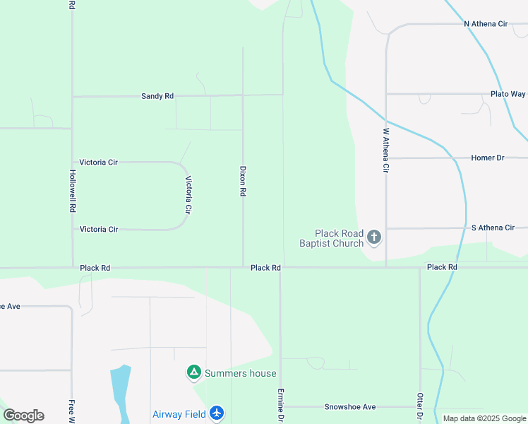 map of restaurants, bars, coffee shops, grocery stores, and more near 1970 Dixon Road in North Pole