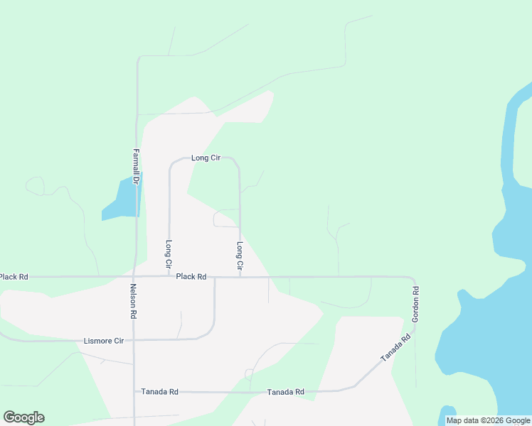 map of restaurants, bars, coffee shops, grocery stores, and more near 1973 Long Circle in North Pole