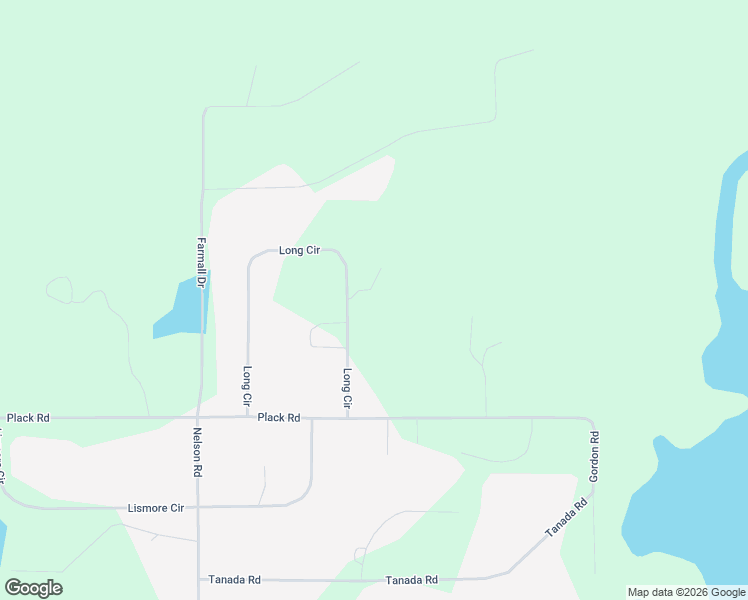 map of restaurants, bars, coffee shops, grocery stores, and more near 1973 Long Circle in North Pole