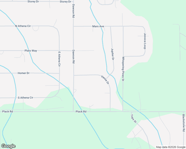 map of restaurants, bars, coffee shops, grocery stores, and more near 3335 Venus Drive in North Pole