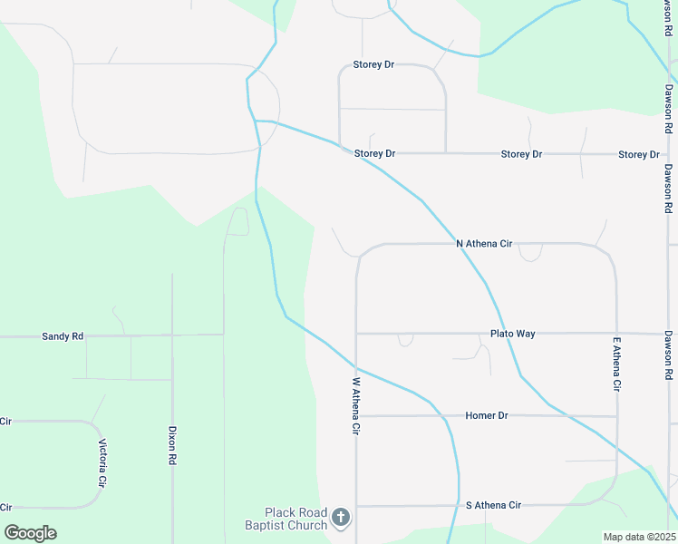 map of restaurants, bars, coffee shops, grocery stores, and more near 1903 West Athena Circle in North Pole