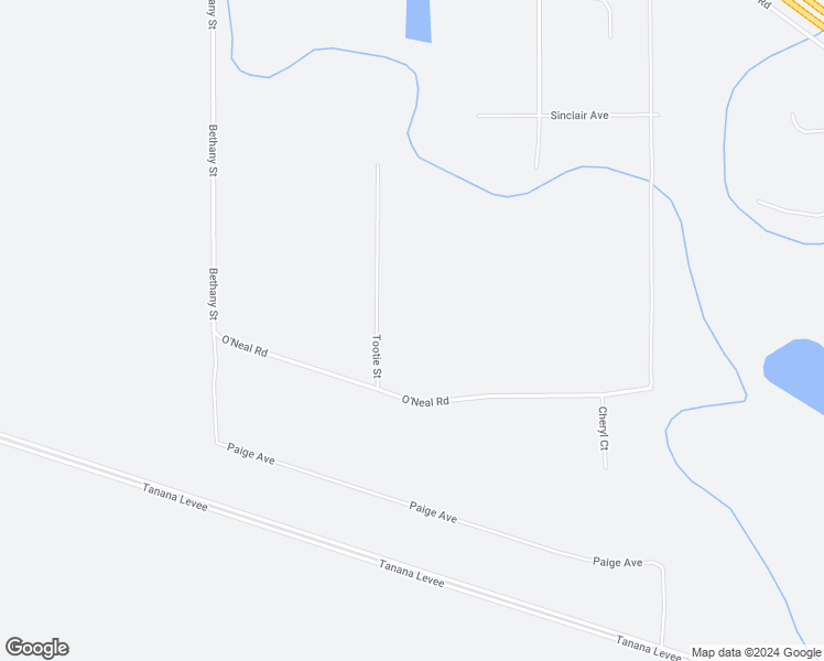 map of restaurants, bars, coffee shops, grocery stores, and more near 1842 Tootie Street in North Pole
