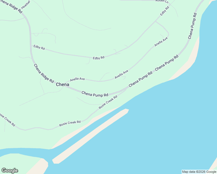 map of restaurants, bars, coffee shops, grocery stores, and more near 3227 Anella Avenue in Fairbanks