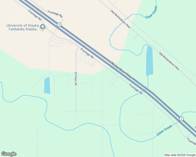 map of restaurants, bars, coffee shops, grocery stores, and more near 1204 Monterey Court in North Pole