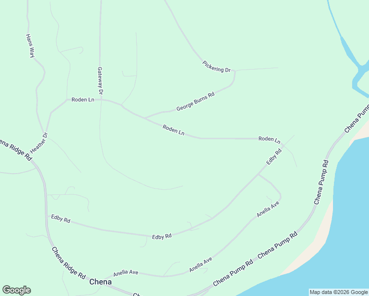 map of restaurants, bars, coffee shops, grocery stores, and more near 3217 Roden Lane in Fairbanks
