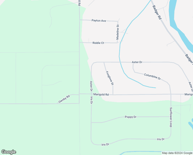 map of restaurants, bars, coffee shops, grocery stores, and more near 2368 Marigold Road in North Pole