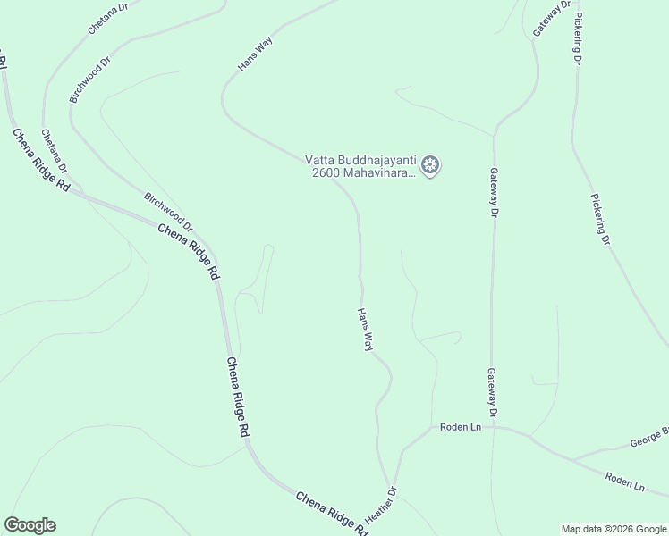 map of restaurants, bars, coffee shops, grocery stores, and more near 1547 Hans Way in Fairbanks