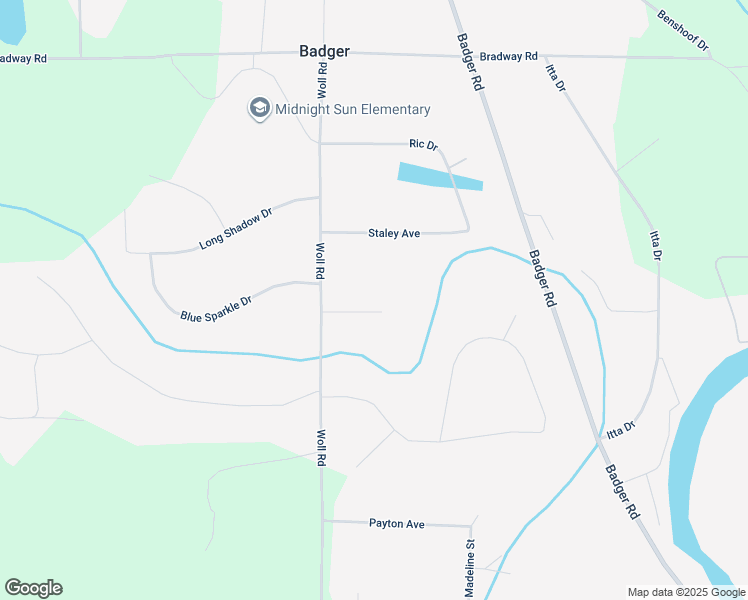 map of restaurants, bars, coffee shops, grocery stores, and more near 2370 Dano Court in North Pole