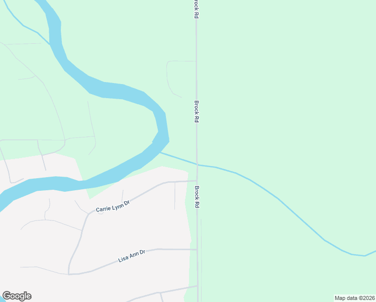 map of restaurants, bars, coffee shops, grocery stores, and more near 1001 Brock Road in North Pole