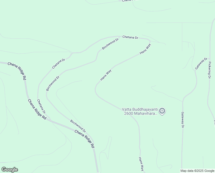 map of restaurants, bars, coffee shops, grocery stores, and more near 1466 Hans Way in Fairbanks