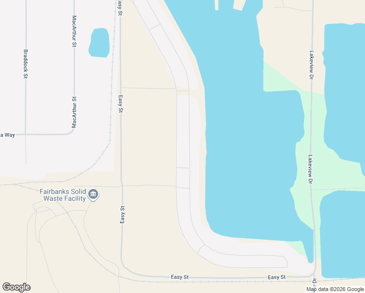 map of restaurants, bars, coffee shops, grocery stores, and more near 2084 Lakeview Terrace in Fairbanks