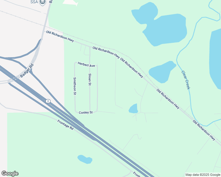 map of restaurants, bars, coffee shops, grocery stores, and more near 1347 Giannas Court in North Pole