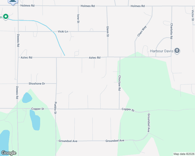 map of restaurants, bars, coffee shops, grocery stores, and more near 1189 Aztec Road in North Pole