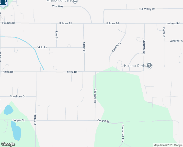 map of restaurants, bars, coffee shops, grocery stores, and more near 1147 Choctaw Road in North Pole