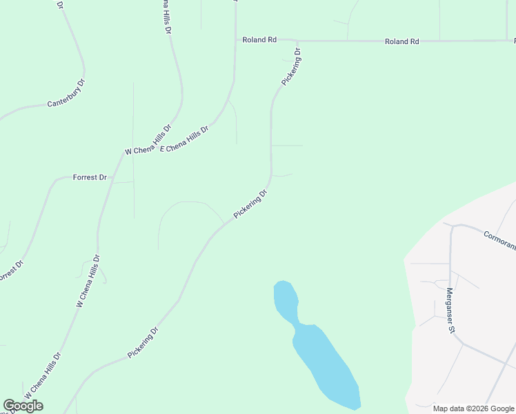 map of restaurants, bars, coffee shops, grocery stores, and more near 958 Pickering Drive in Fairbanks