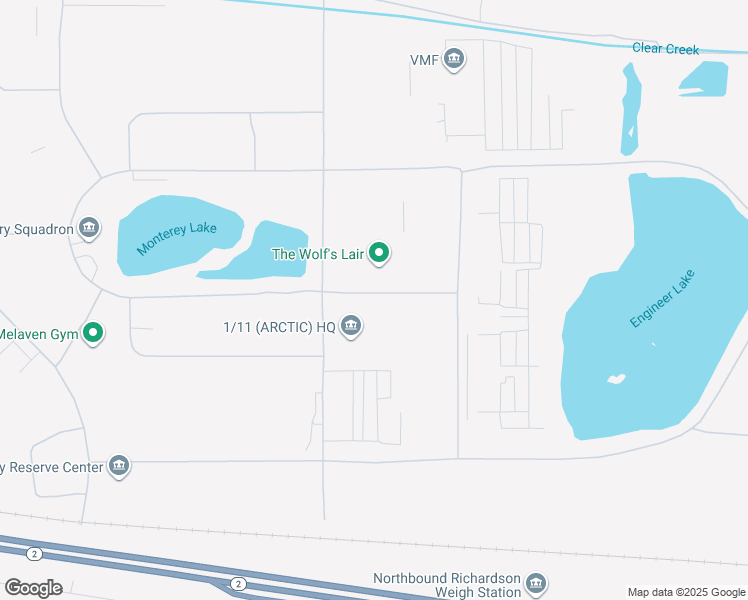 map of restaurants, bars, coffee shops, grocery stores, and more near Ile De France Ave in Fairbanks