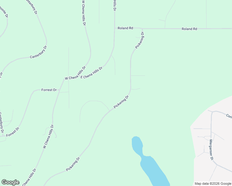 map of restaurants, bars, coffee shops, grocery stores, and more near 964 Pickering Drive in Fairbanks