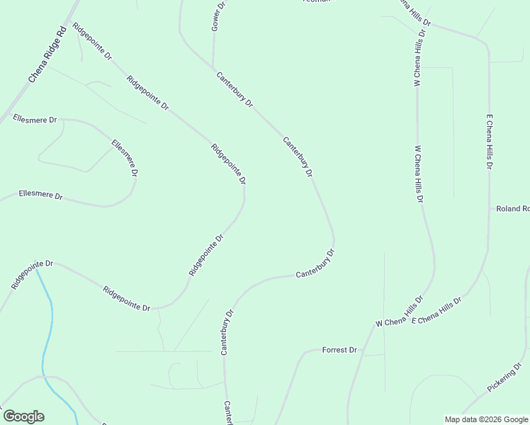 map of restaurants, bars, coffee shops, grocery stores, and more near 860 Ridgepointe Drive in Fairbanks
