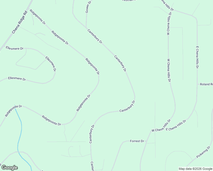 map of restaurants, bars, coffee shops, grocery stores, and more near 860 Ridgepointe Drive in Fairbanks