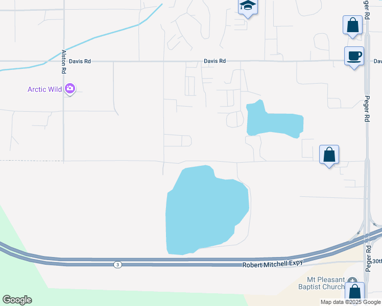 map of restaurants, bars, coffee shops, grocery stores, and more near 3010 Picket Pl in Fairbanks