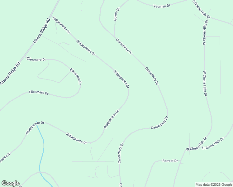 map of restaurants, bars, coffee shops, grocery stores, and more near 845 Ridgepointe Drive in Fairbanks