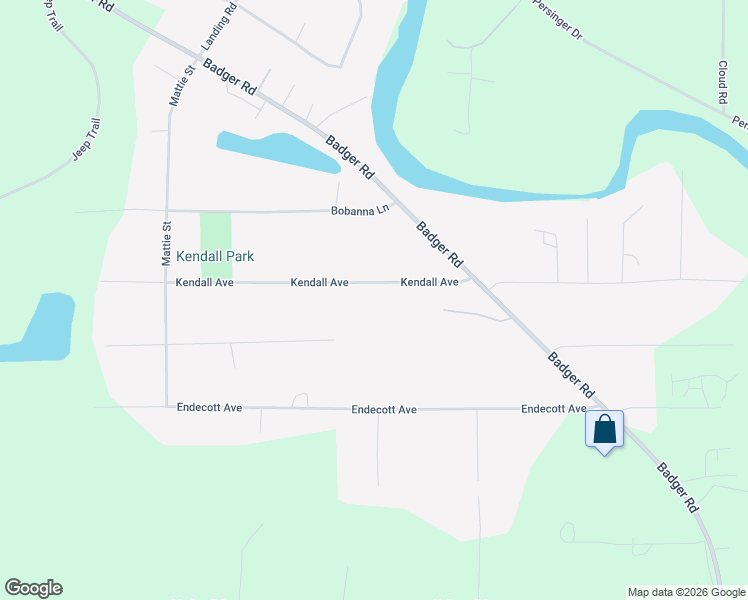 map of restaurants, bars, coffee shops, grocery stores, and more near 1883 Kendall Avenue in North Pole