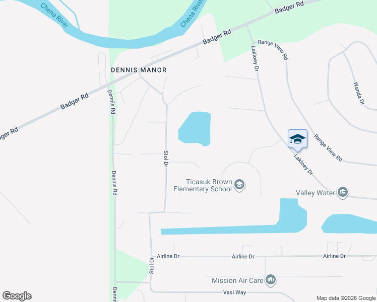 map of restaurants, bars, coffee shops, grocery stores, and more near 1122 Matthew Circle in North Pole