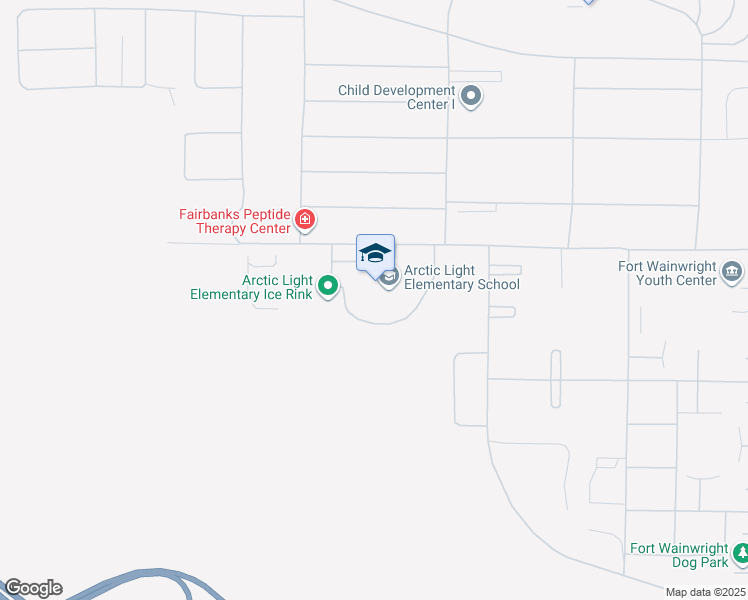 map of restaurants, bars, coffee shops, grocery stores, and more near 4167 Neely Road in Fairbanks