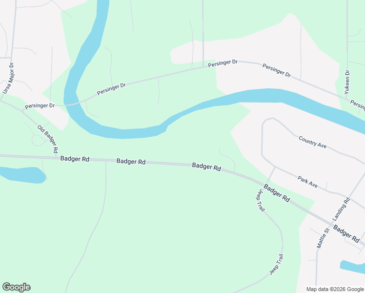 map of restaurants, bars, coffee shops, grocery stores, and more near 1694 Badger Road in North Pole