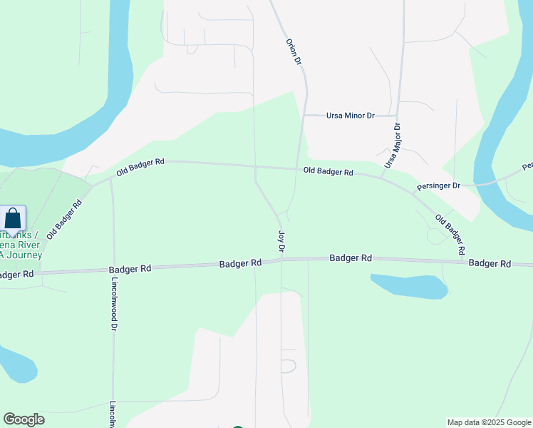 map of restaurants, bars, coffee shops, grocery stores, and more near 746 Joy Drive in North Pole