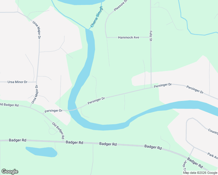map of restaurants, bars, coffee shops, grocery stores, and more near 1648 Persinger Drive in North Pole
