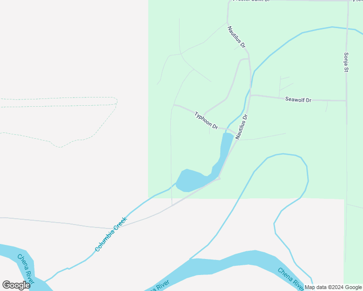 map of restaurants, bars, coffee shops, grocery stores, and more near 716 Cyclone Drive in North Pole