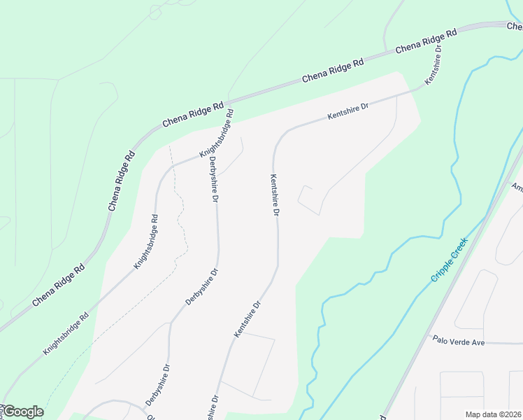 map of restaurants, bars, coffee shops, grocery stores, and more near 565 Kentshire Drive in Fairbanks
