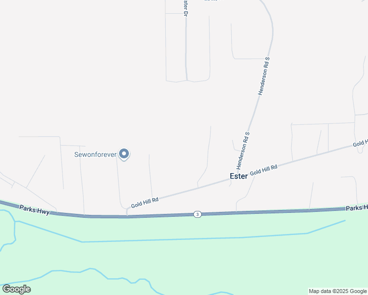 map of restaurants, bars, coffee shops, grocery stores, and more near 3282 Gold Hill Road in Fairbanks