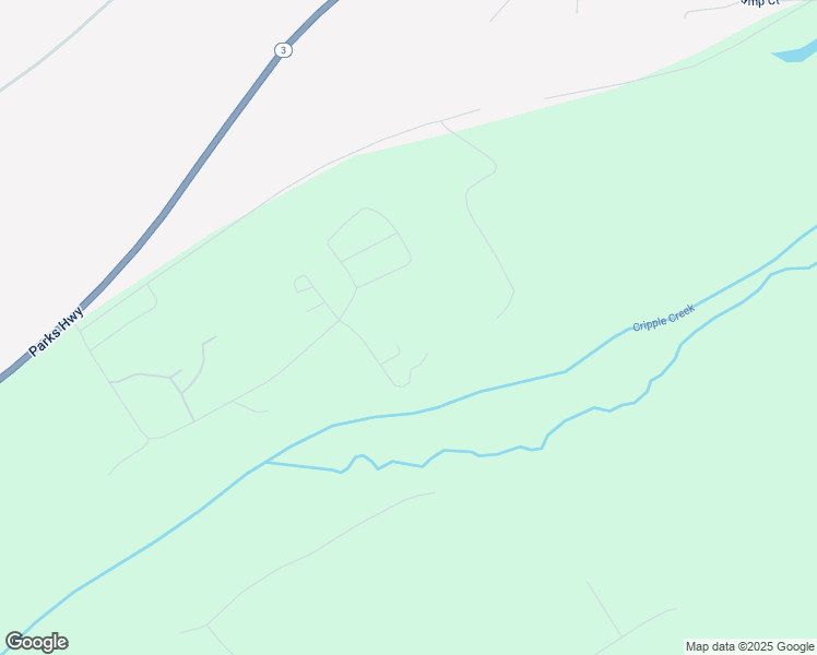 map of restaurants, bars, coffee shops, grocery stores, and more near 410 Vanwood Trail in Fairbanks