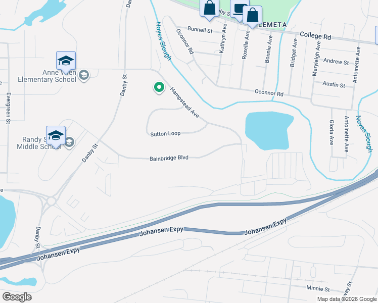 map of restaurants, bars, coffee shops, grocery stores, and more near 1217 Sutton Loop in Fairbanks