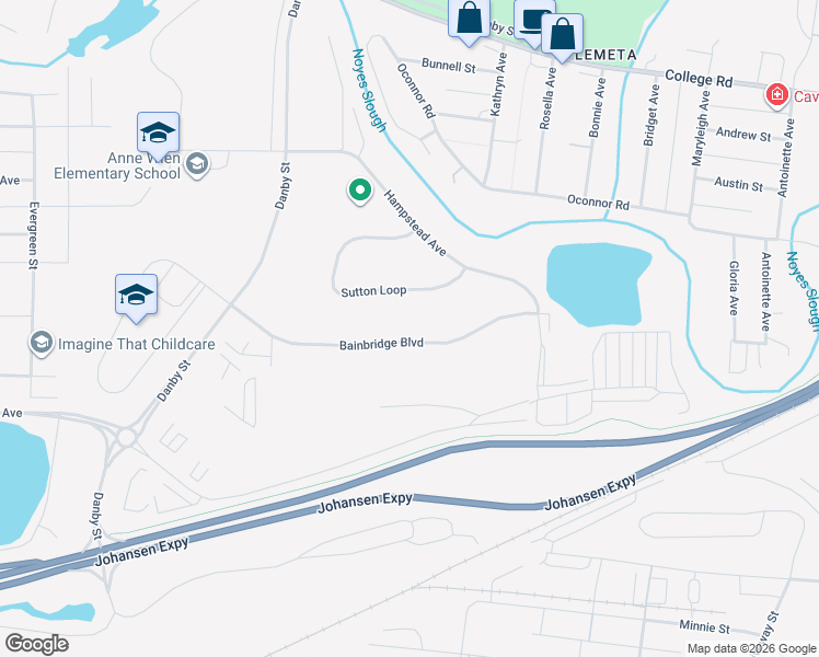 map of restaurants, bars, coffee shops, grocery stores, and more near 1217 Sutton Loop in Fairbanks