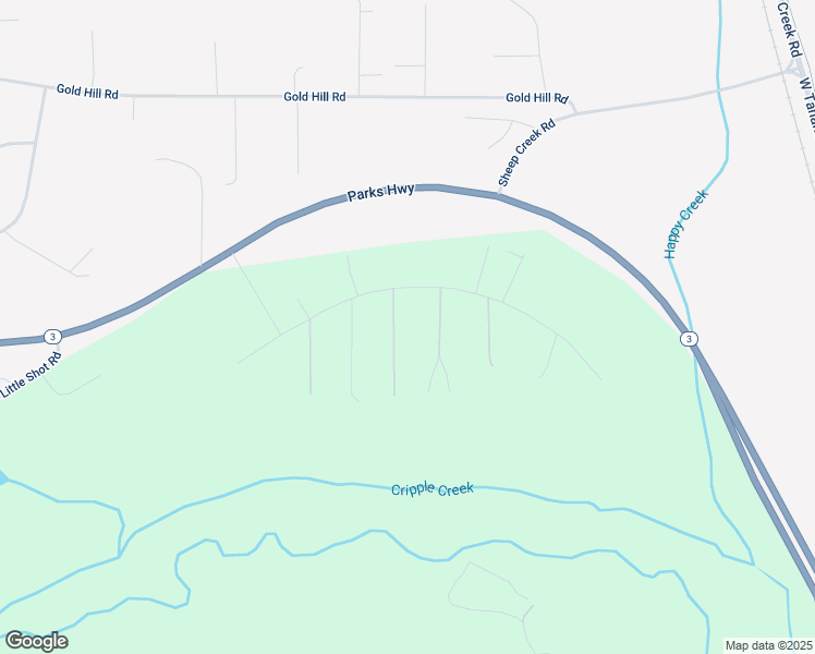 map of restaurants, bars, coffee shops, grocery stores, and more near 2415 Maria Street in Fairbanks