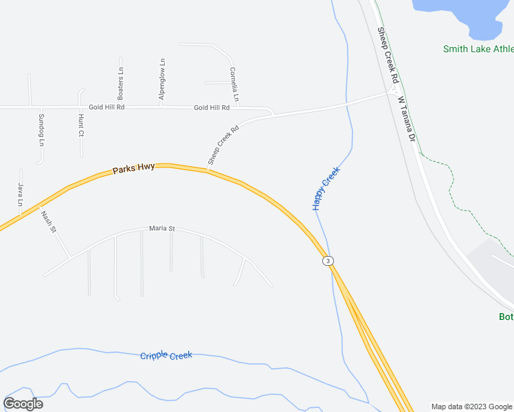 map of restaurants, bars, coffee shops, grocery stores, and more near 2367 George Parks Highway in Fairbanks