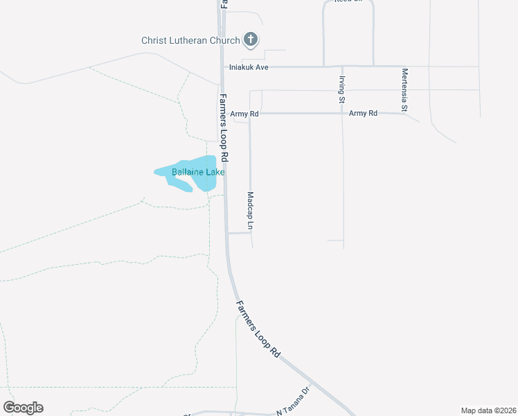 map of restaurants, bars, coffee shops, grocery stores, and more near 192 Madcap Lane in Fairbanks