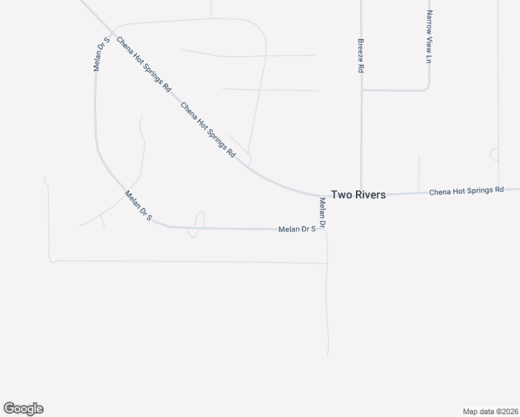 map of restaurants, bars, coffee shops, grocery stores, and more near 4536 Melan Drive North in Fairbanks